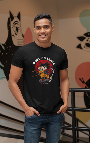 Goku Go Skate T-shirt