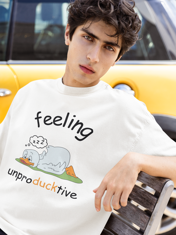 UnproDUCKtive Oversized T-shirt