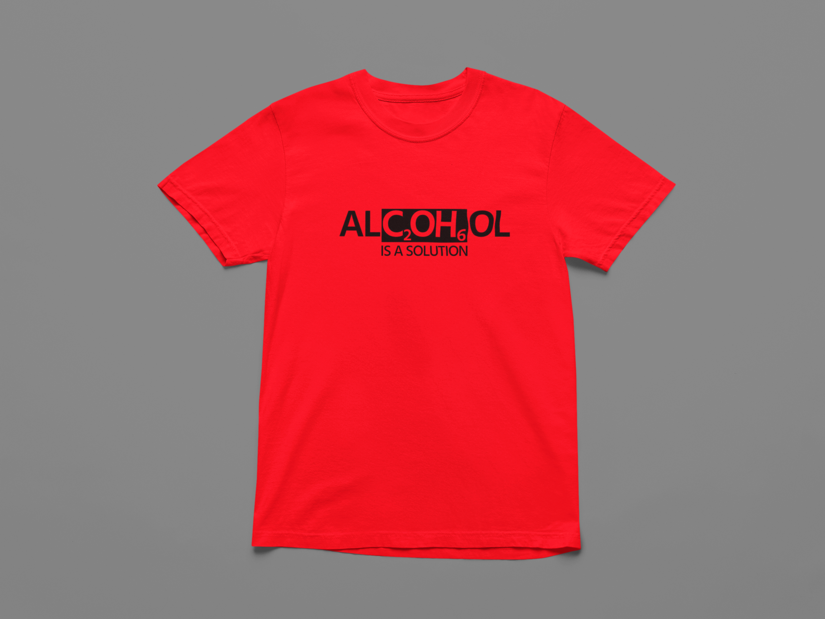 Alcohol is a solution T-shirt