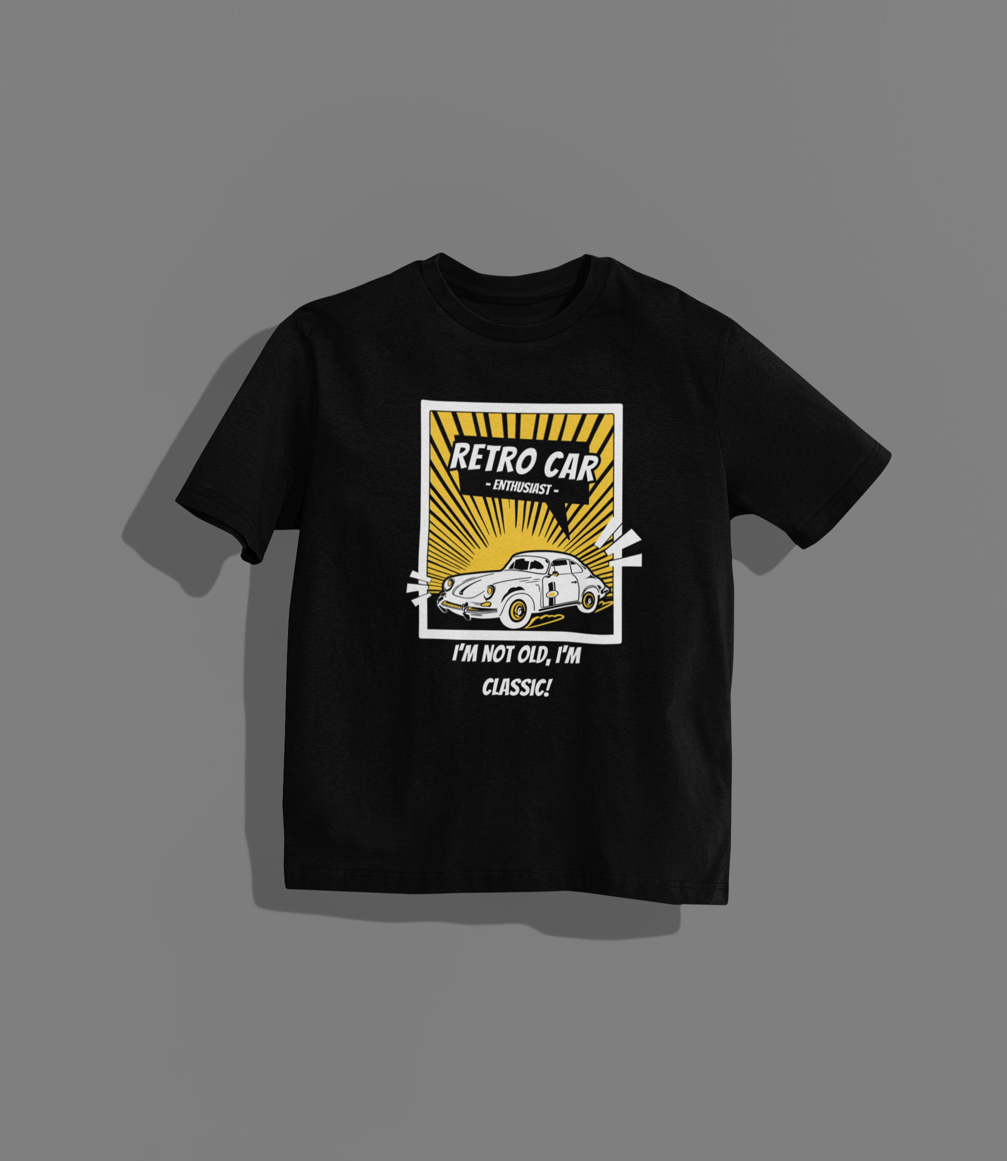 Ambassador Retro Car Oversized T-shirt
