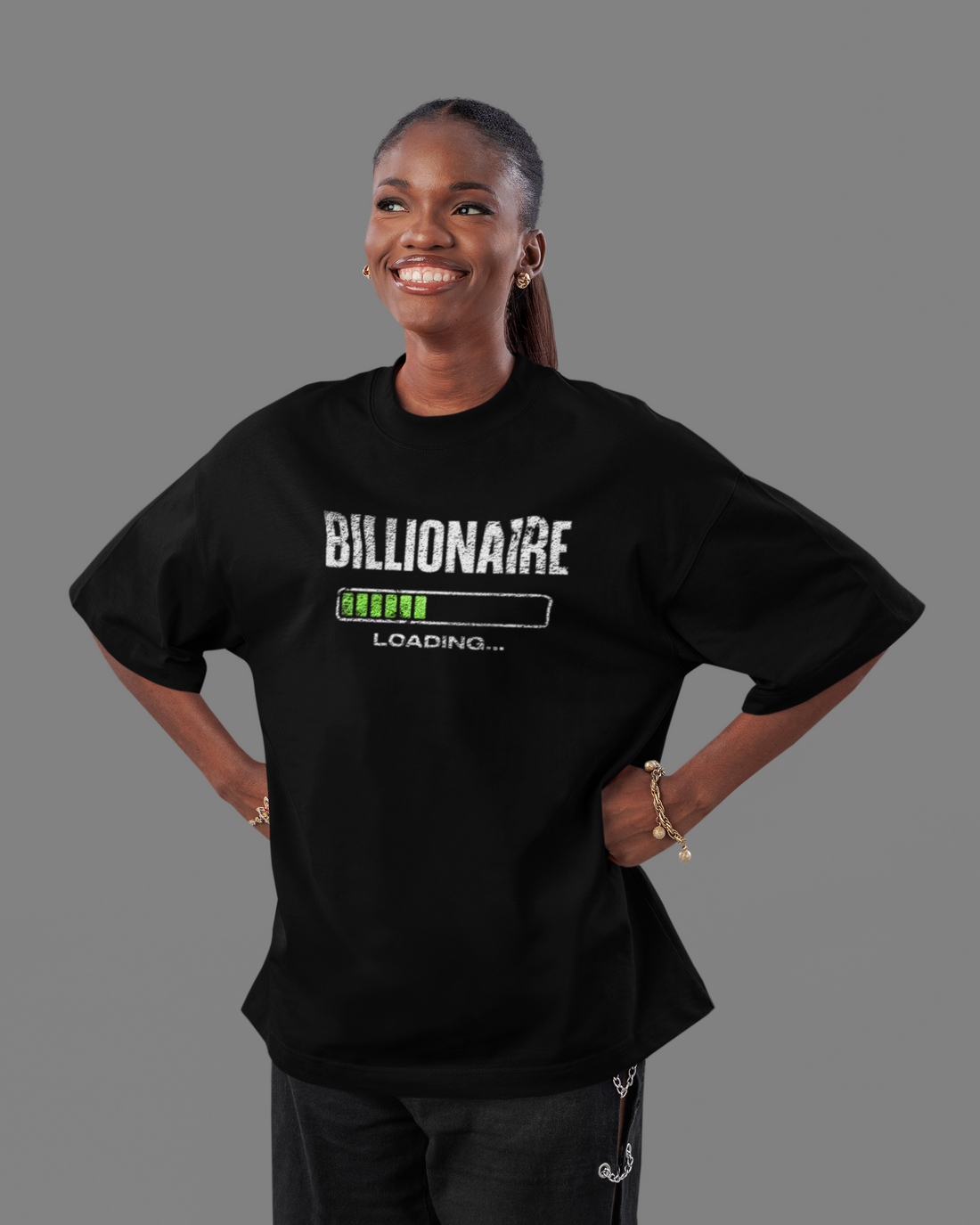 Billionaire Loading Oversized T-shirt