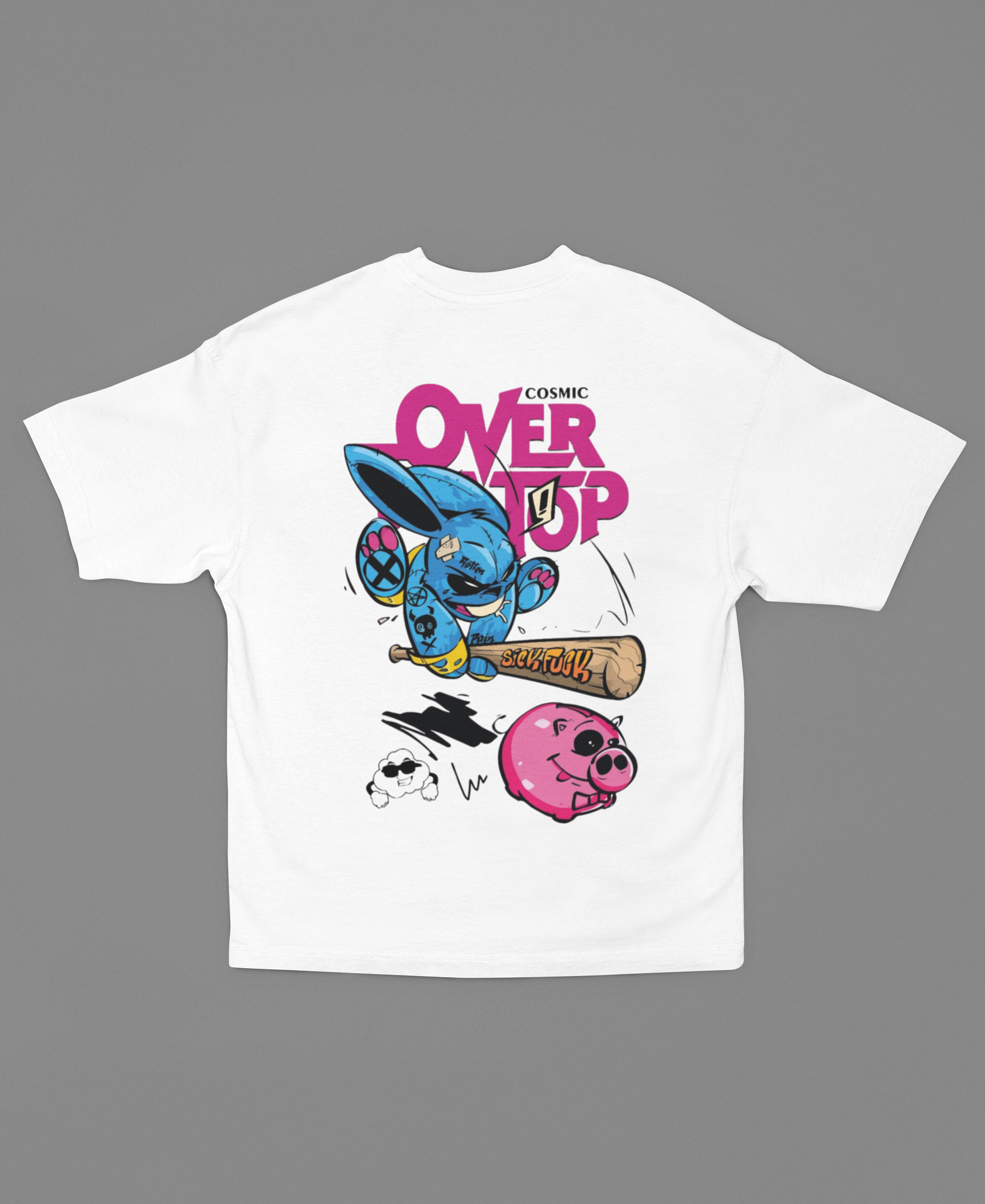 Bunny Gone Mad Oversized T-shirt