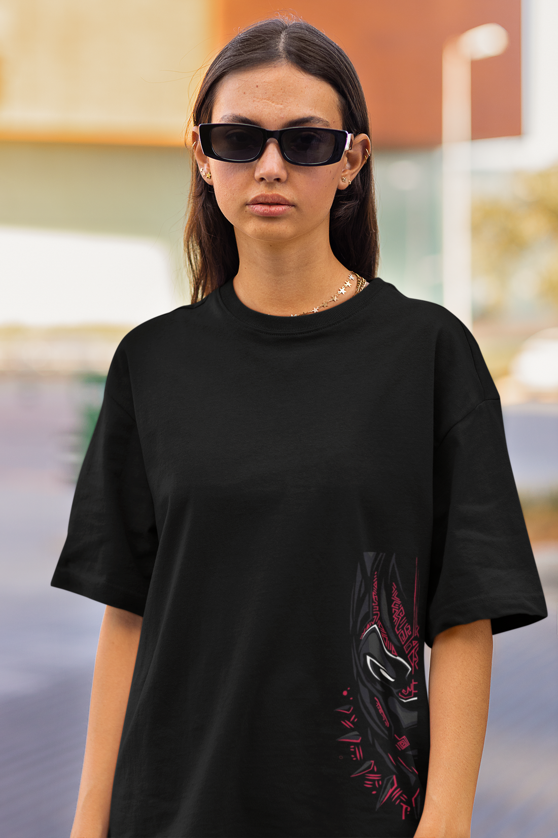 Death Stare Black Panther OS T-shirt
