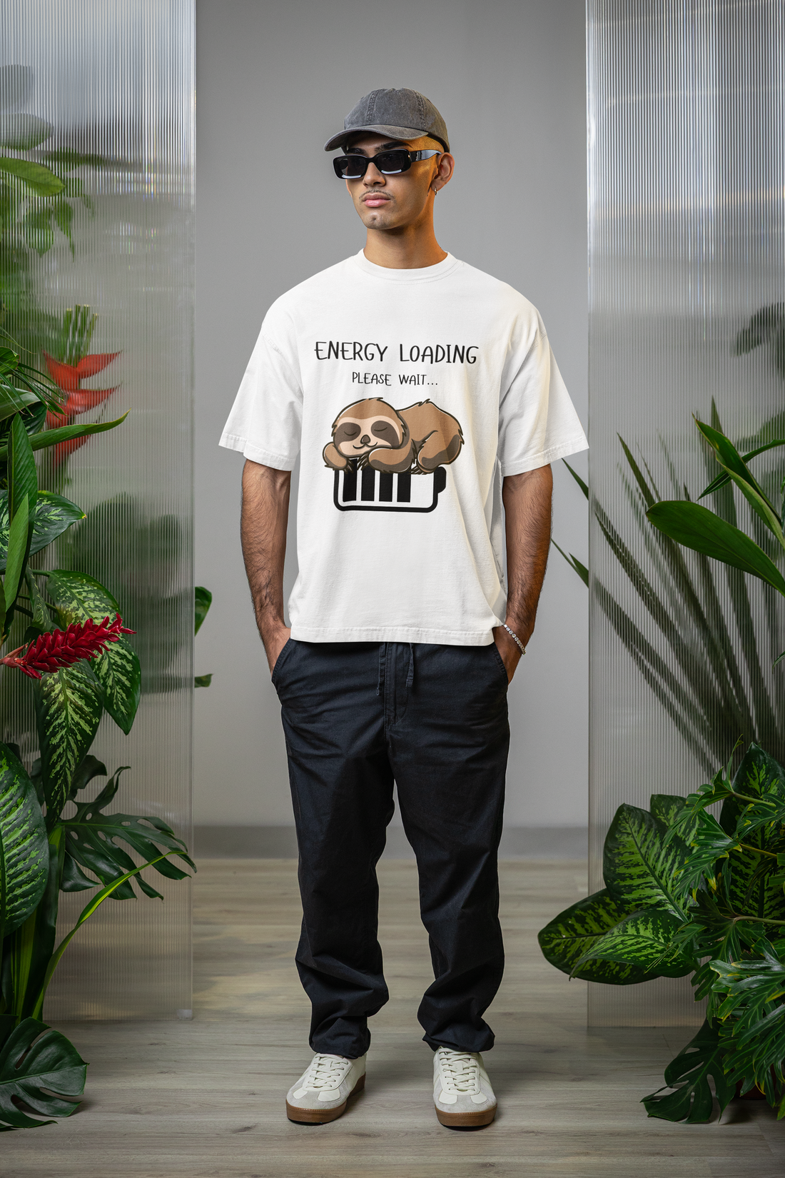 Energy Loading, Please wait OS T-shirt