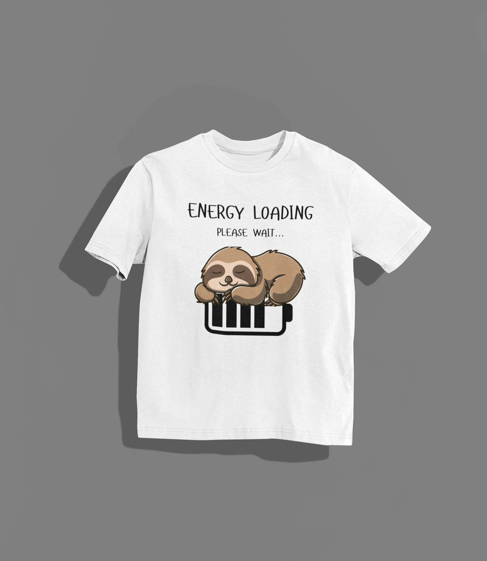 Energy Loading, Please wait OS T-shirt
