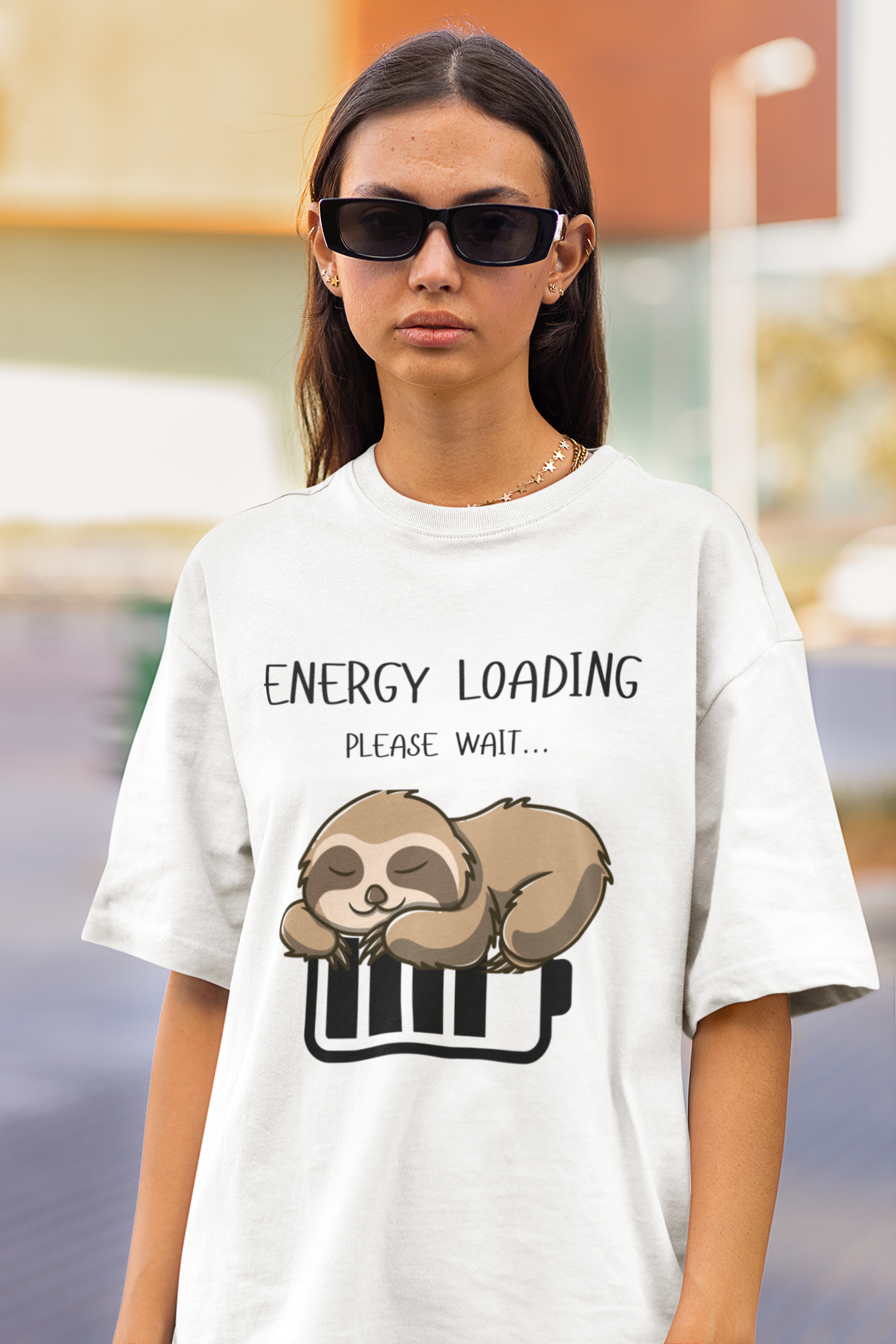 Energy Loading, Please wait OS T-shirt