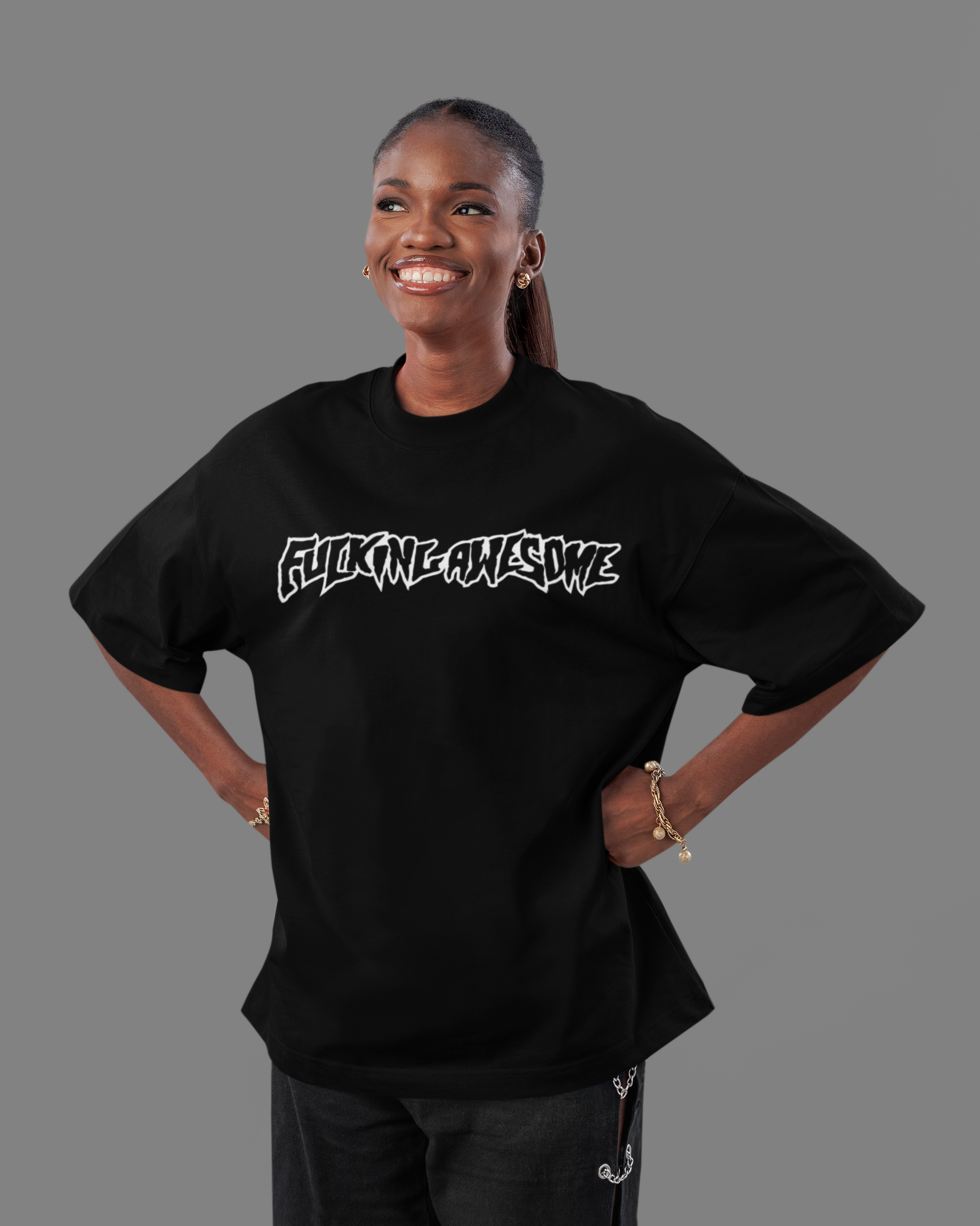 F*cking Awesome Oversized T-shirt