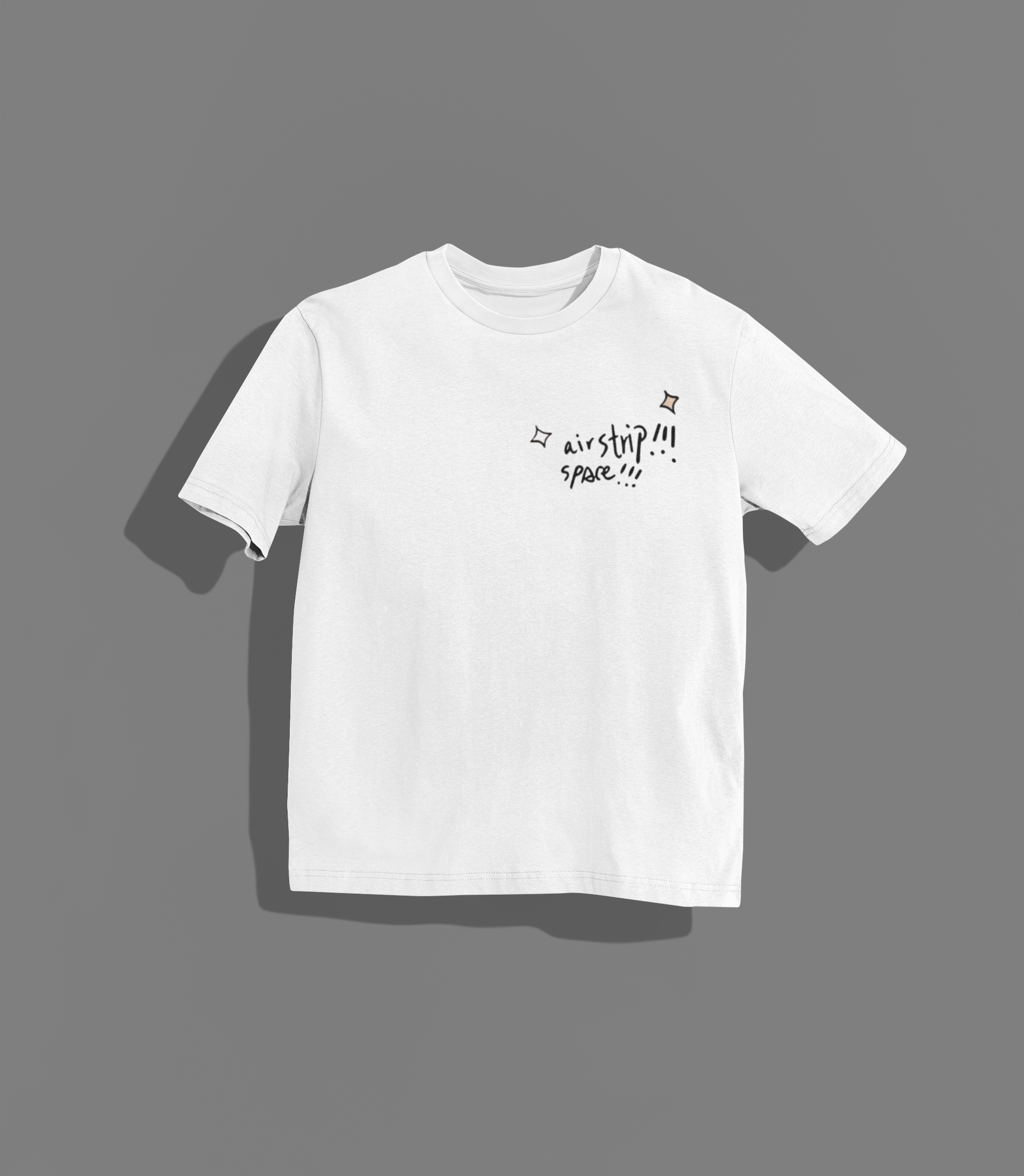 Galaxy Drip Air Strip Oversized T-shirt