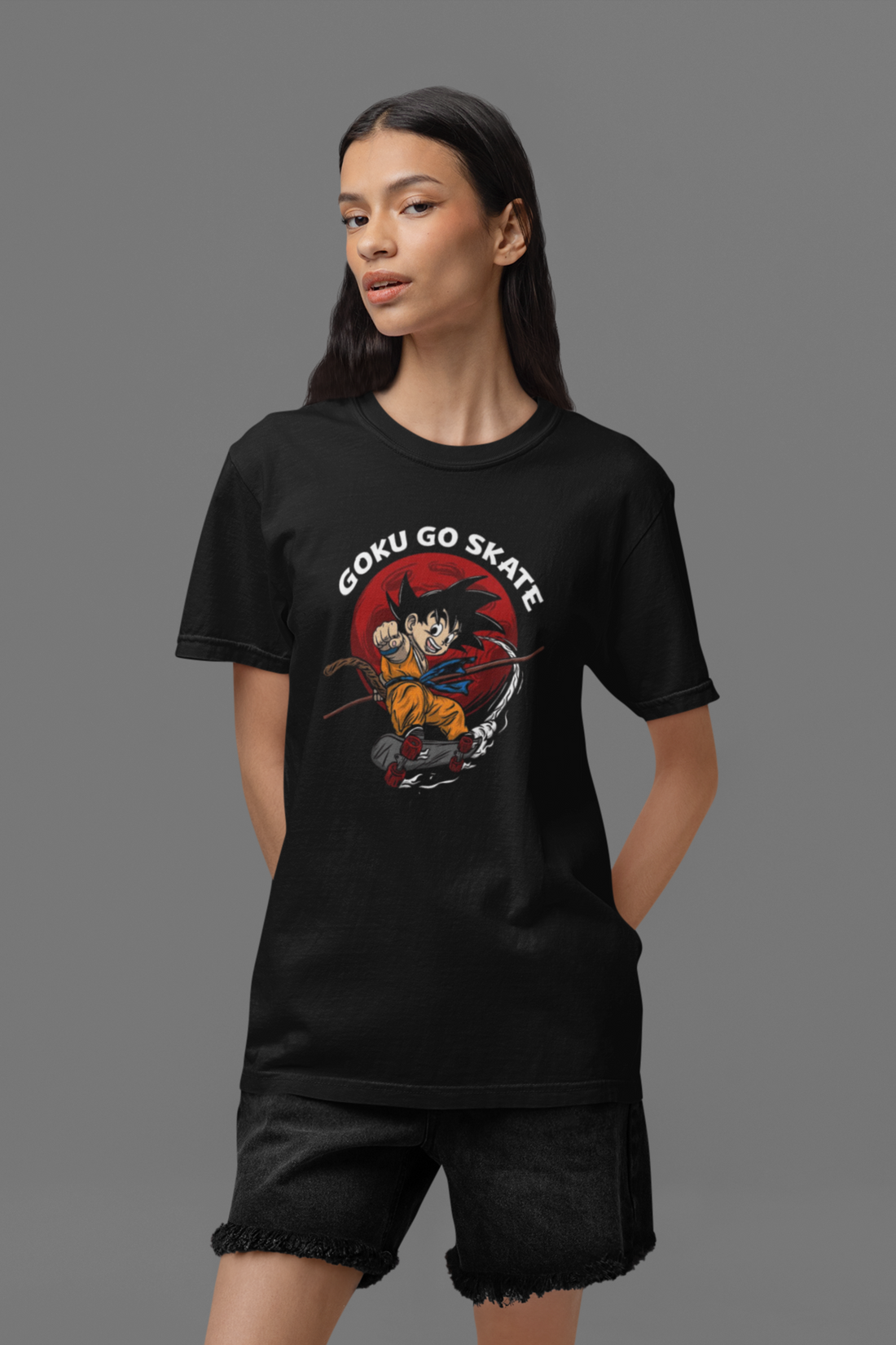Goku Go Skate T-shirt