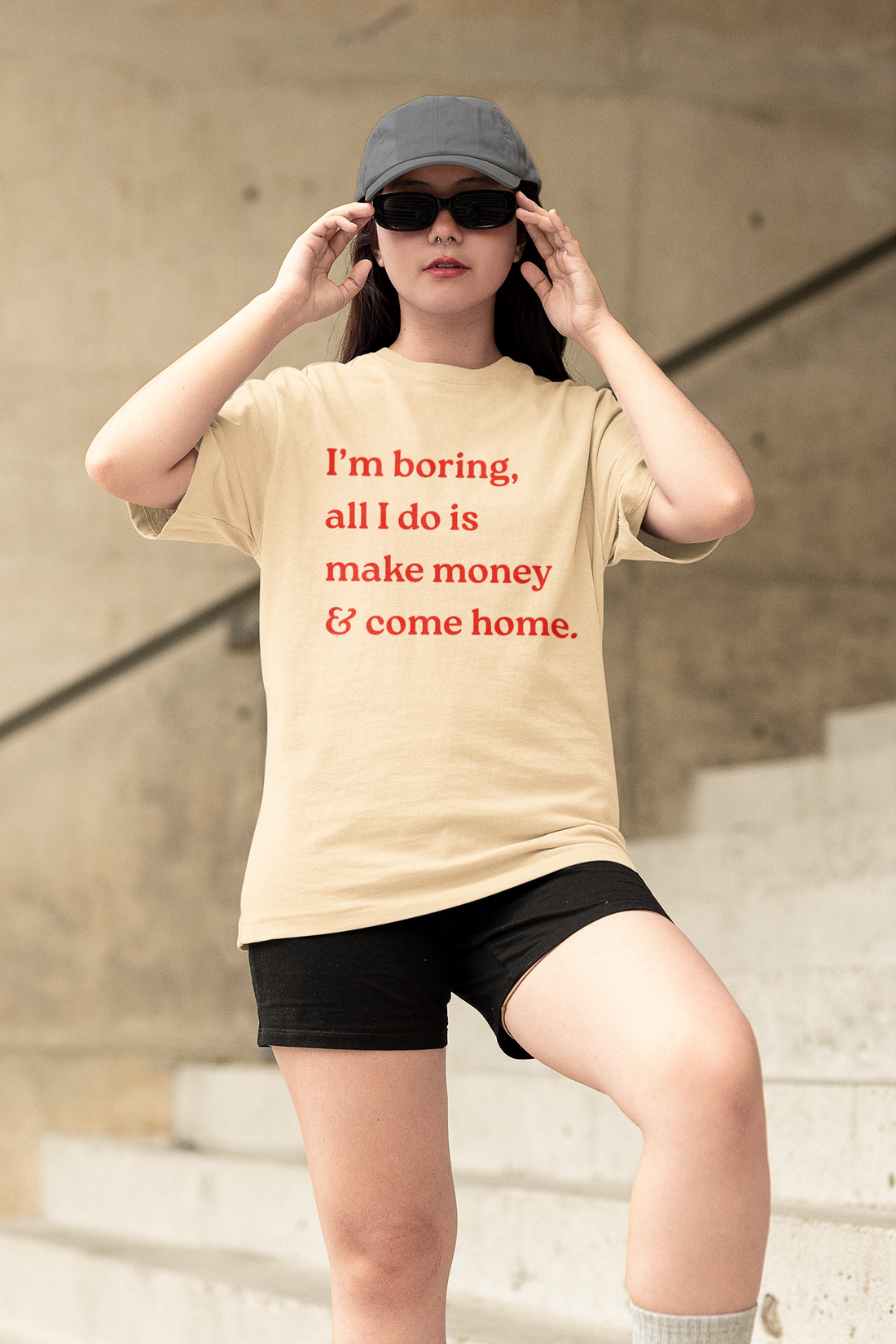 I'm Boring Oversized T-shirt