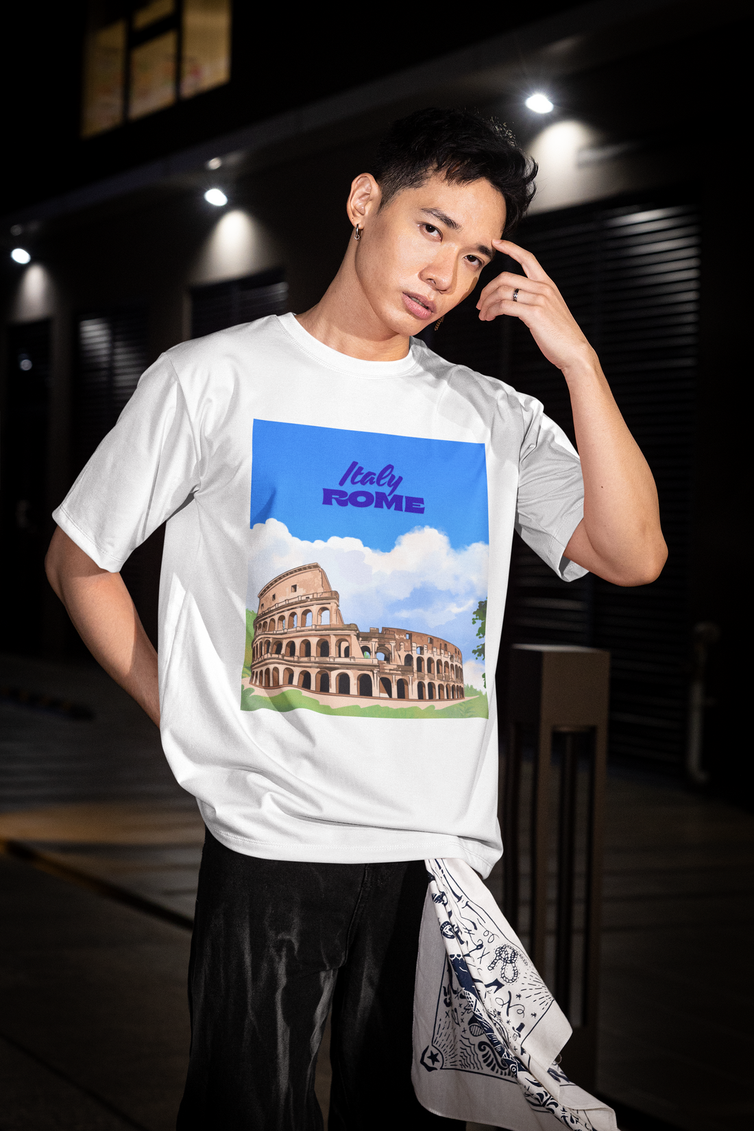 Italy Rome Colosseum OS T-shirt