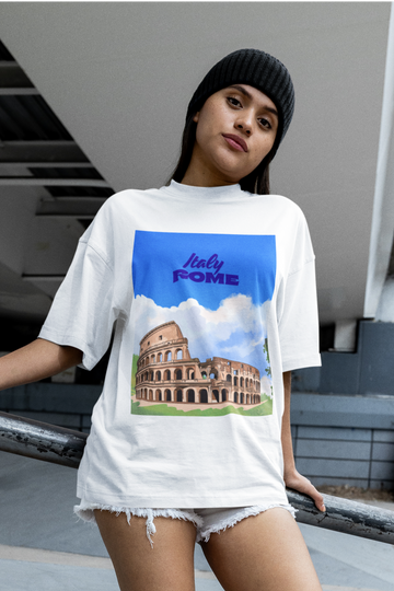Italy Rome Colosseum OS T-shirt