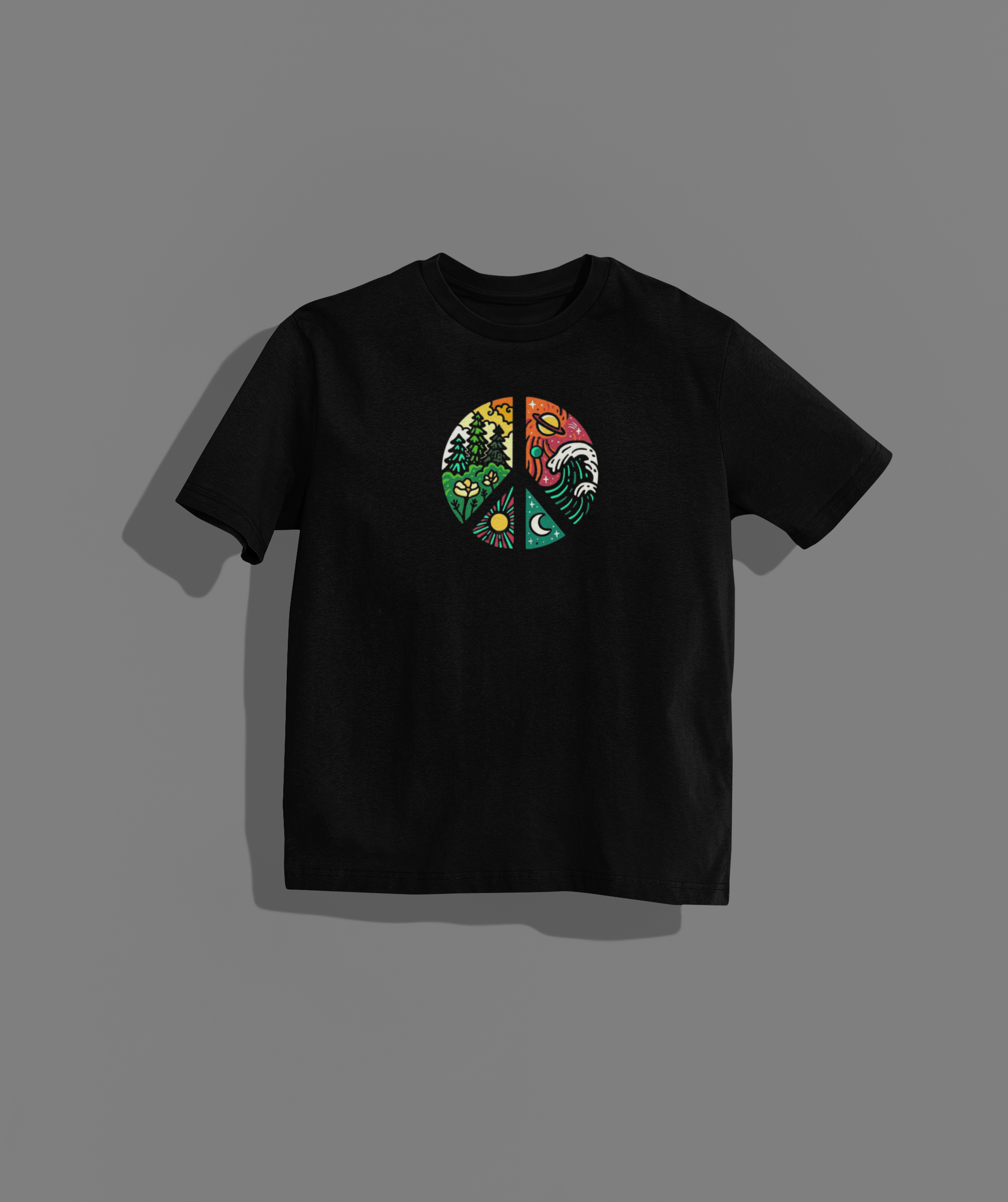 Nature's Peace Oversized T-shirt