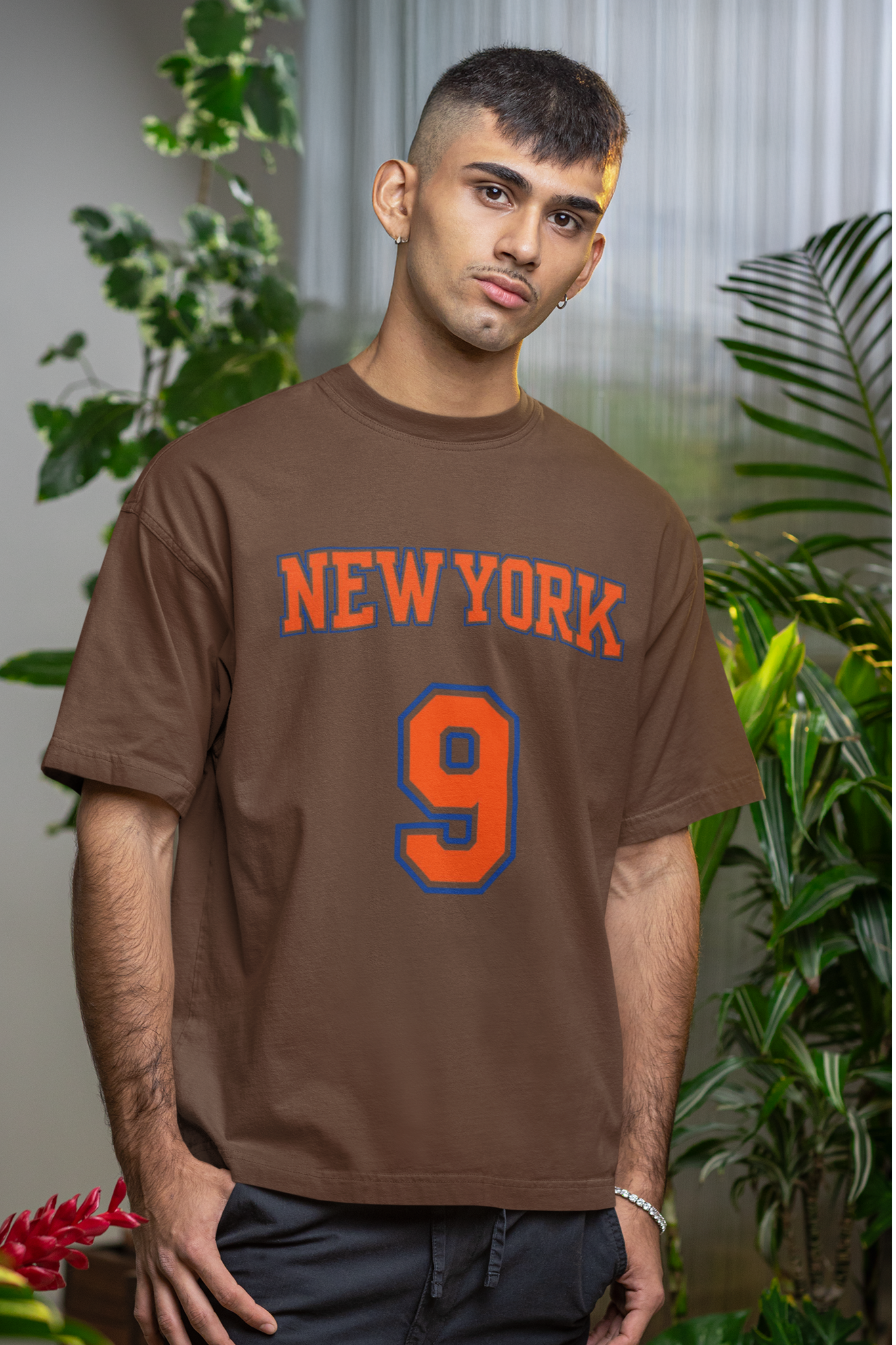 New York Brown OS T-shirt