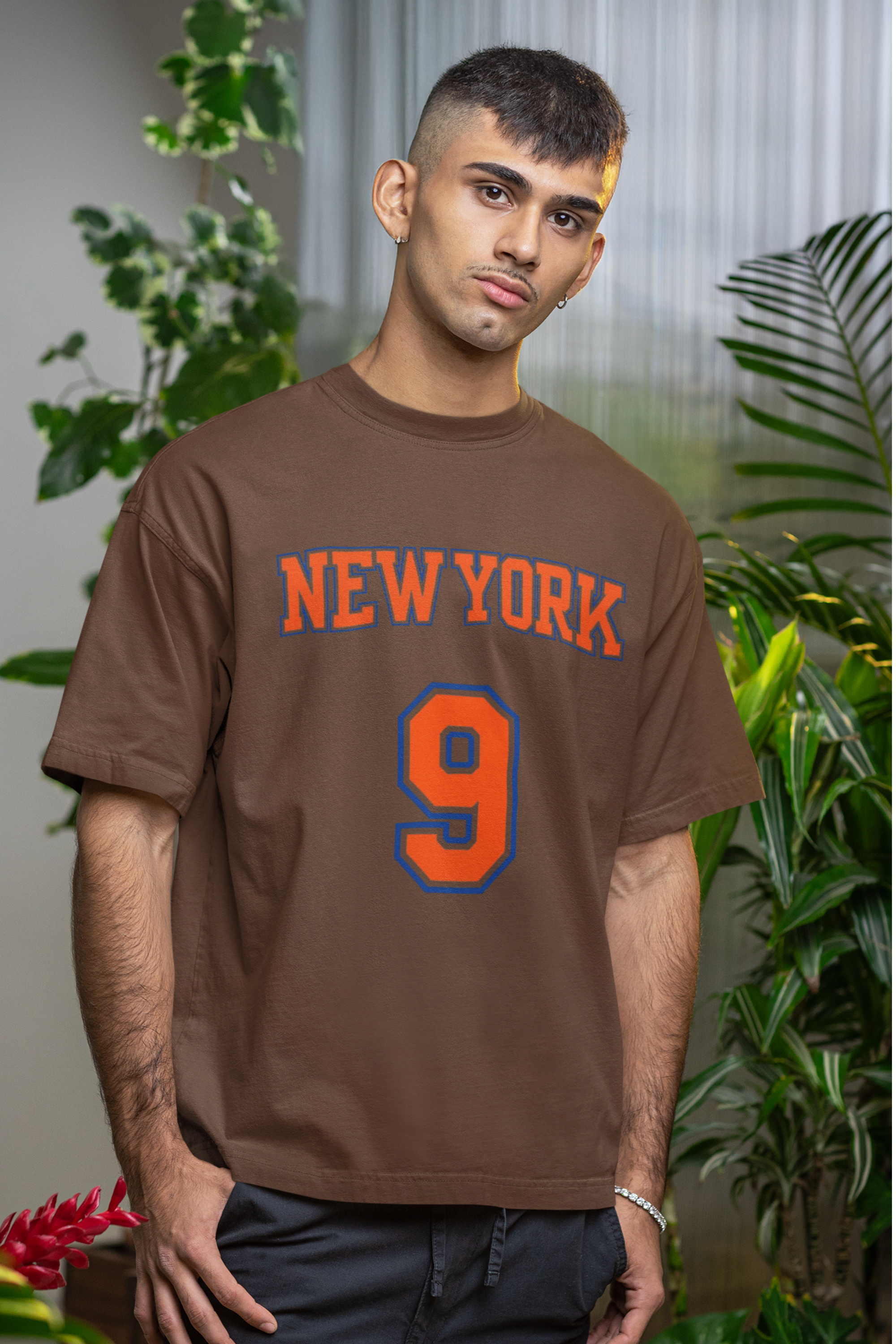 New York Brown OS T-shirt