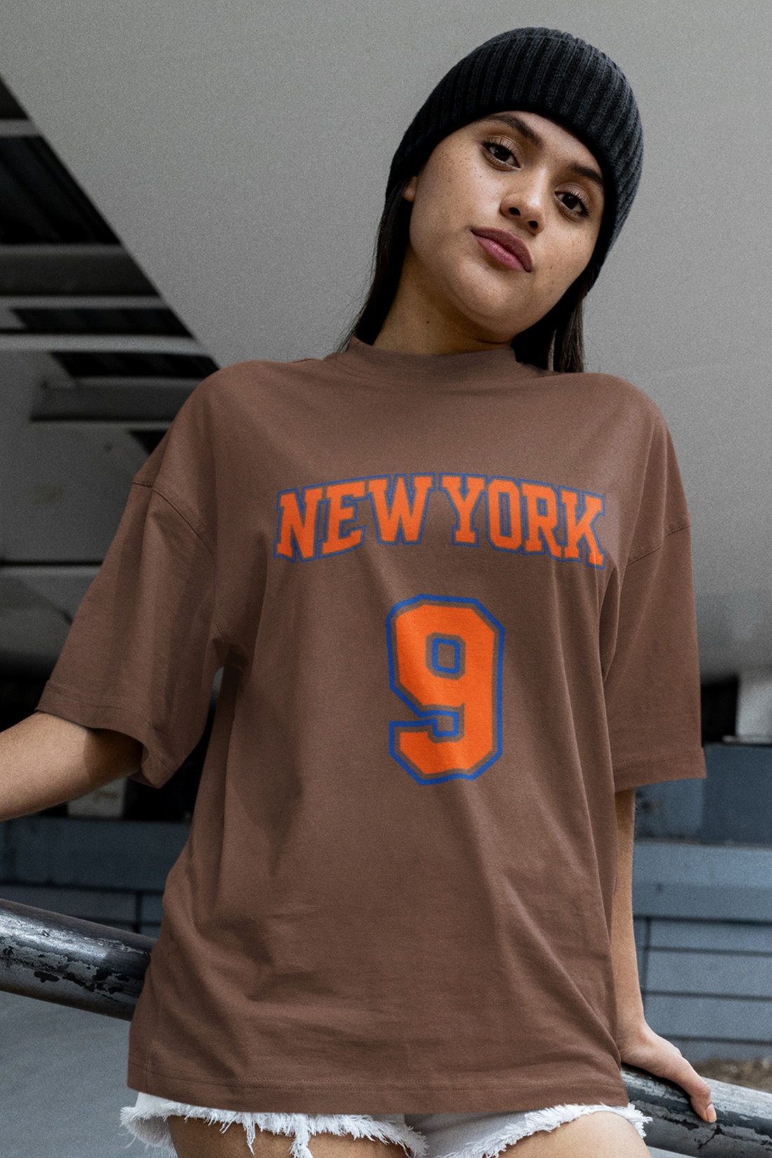 New York Brown OS T-shirt