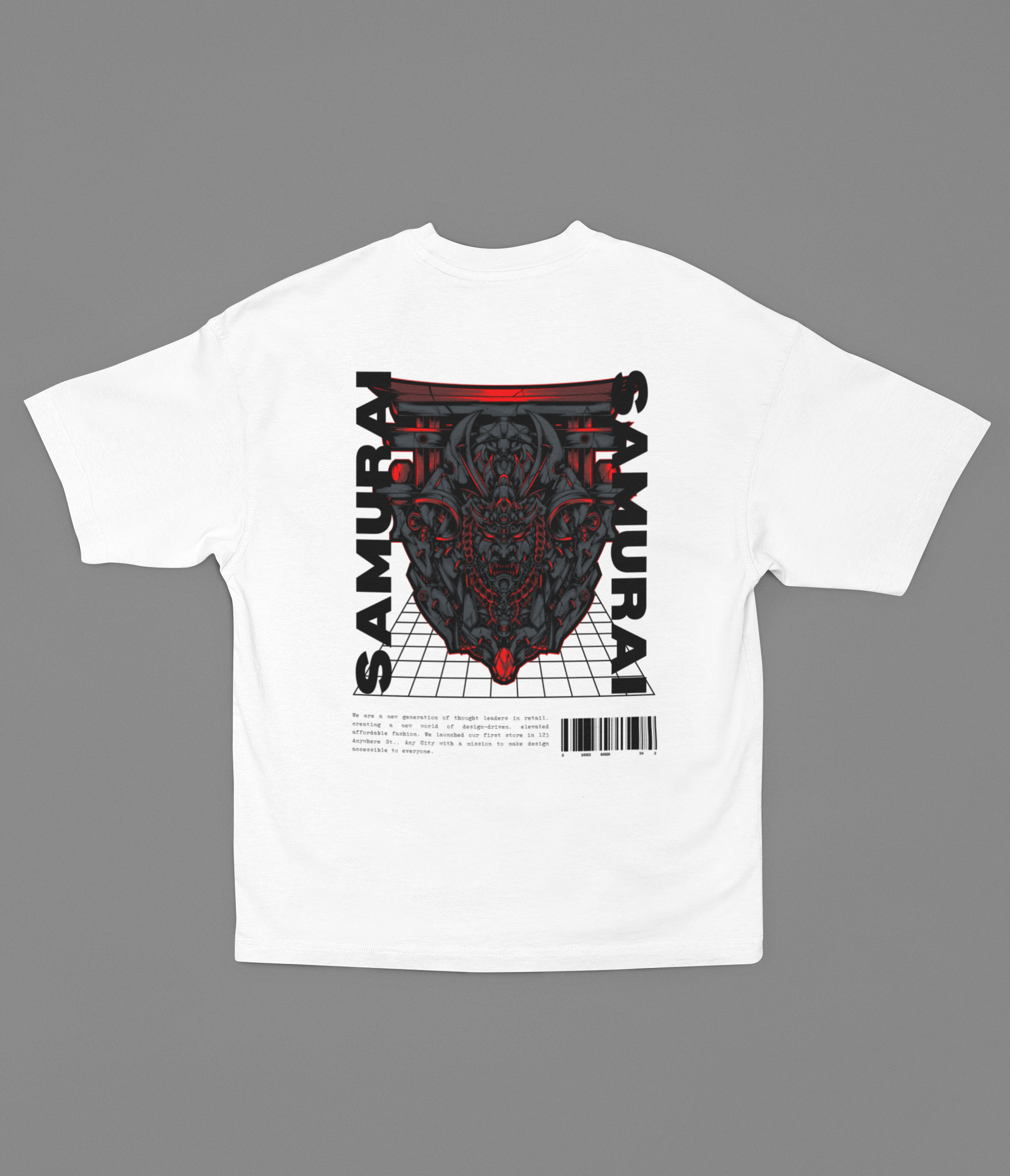 Samurai Oversized T shirt