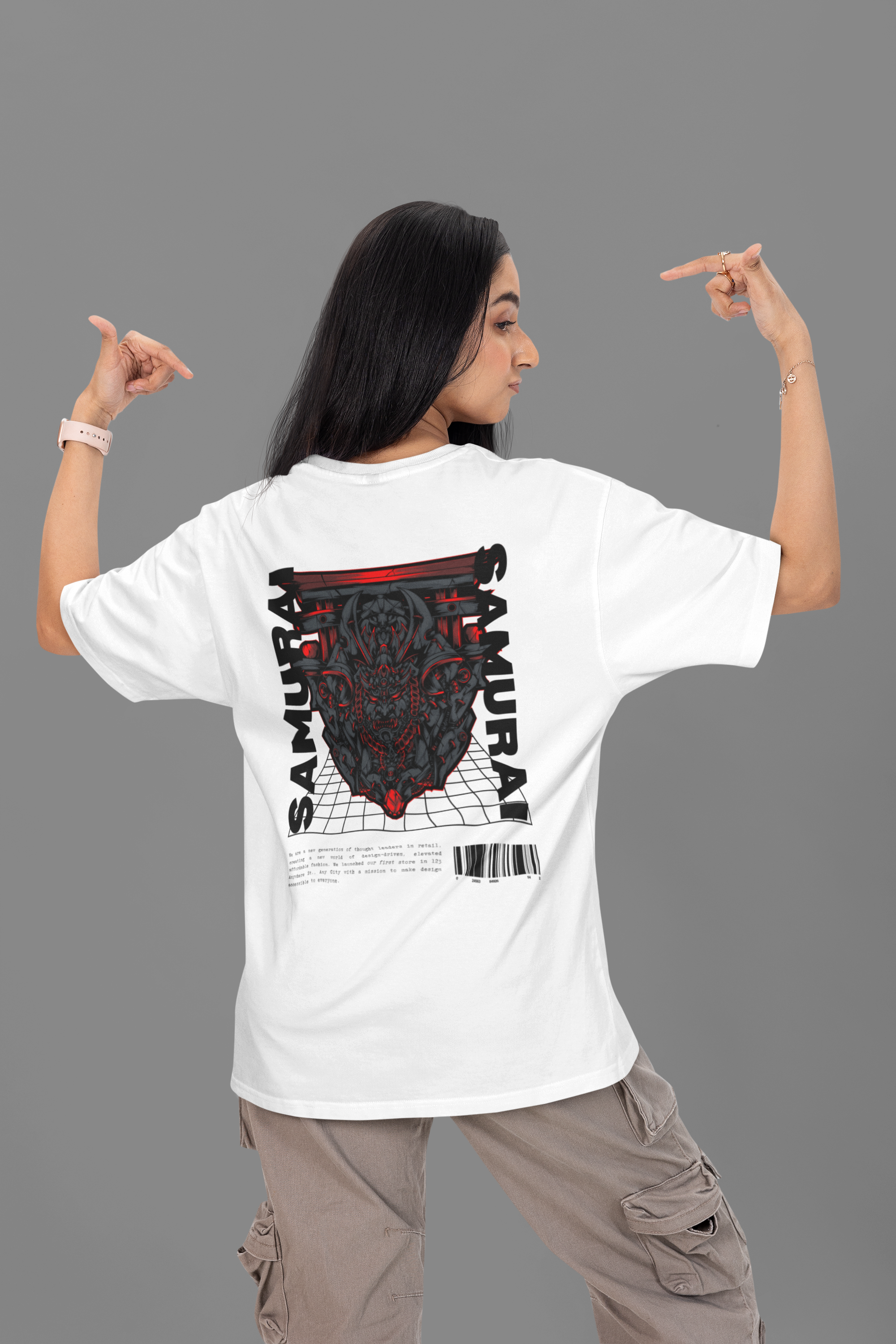 Samurai Oversized T shirt