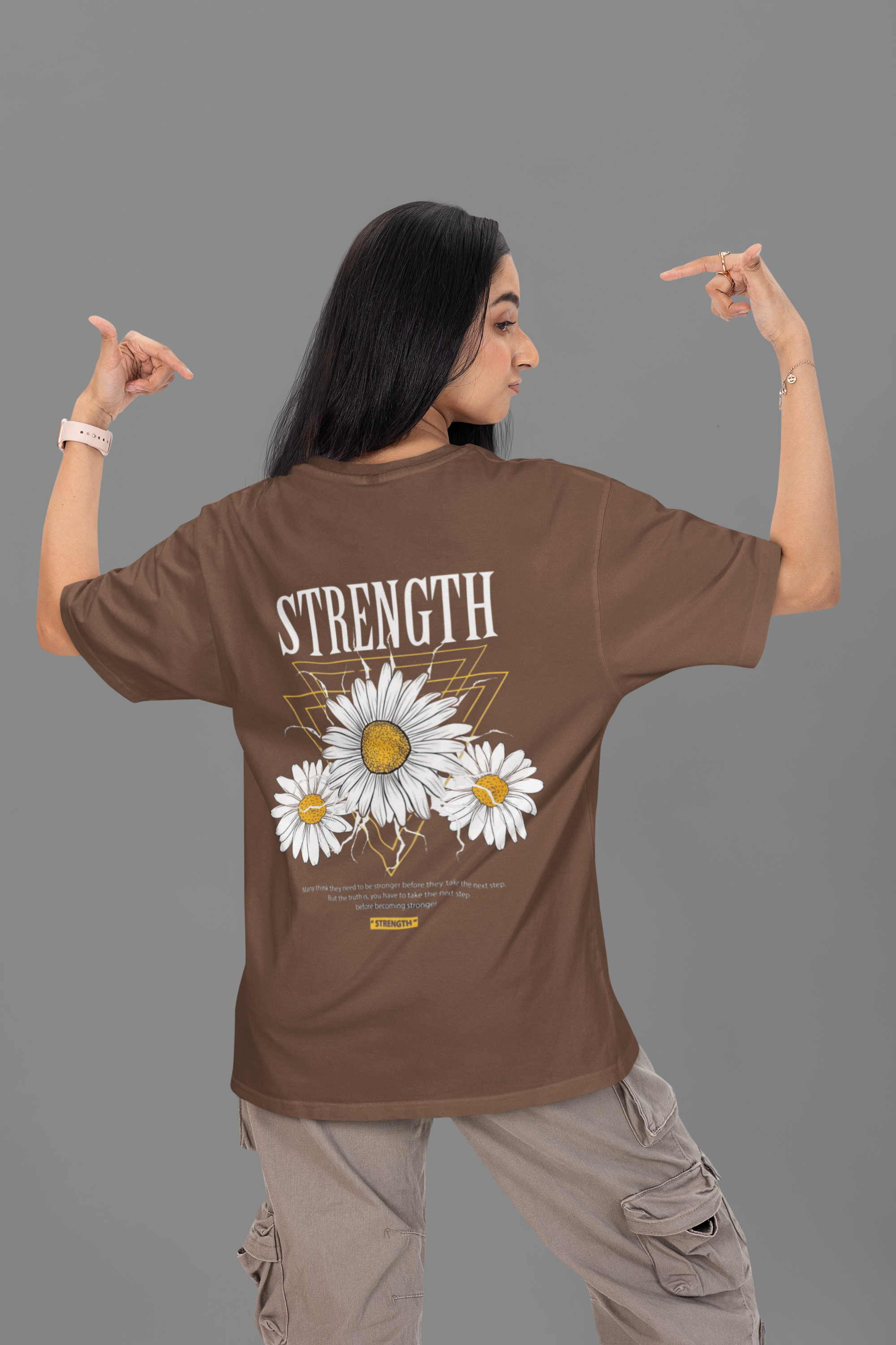 Sunflower Strength Oversized t-shirt
