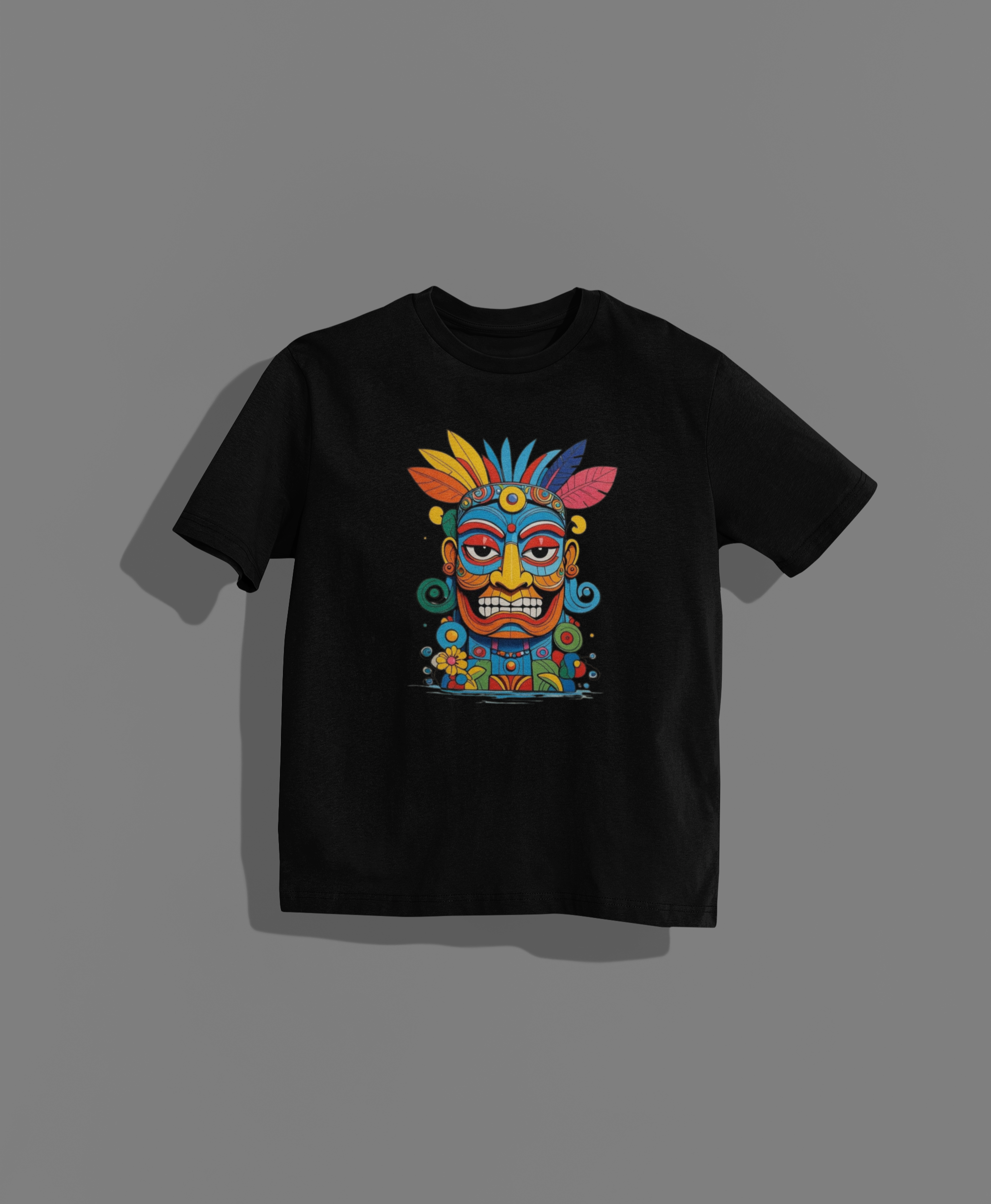Tribal Pop Oversized T-shirt