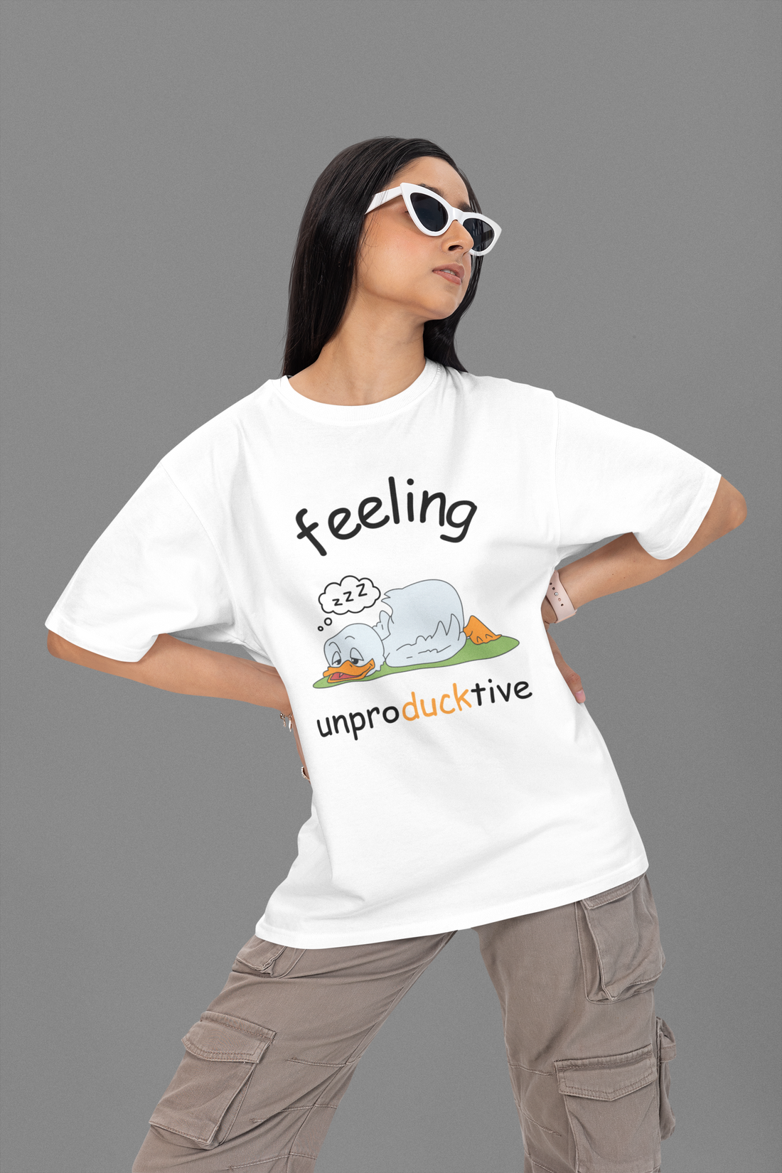 UnproDUCKtive Oversized T-shirt