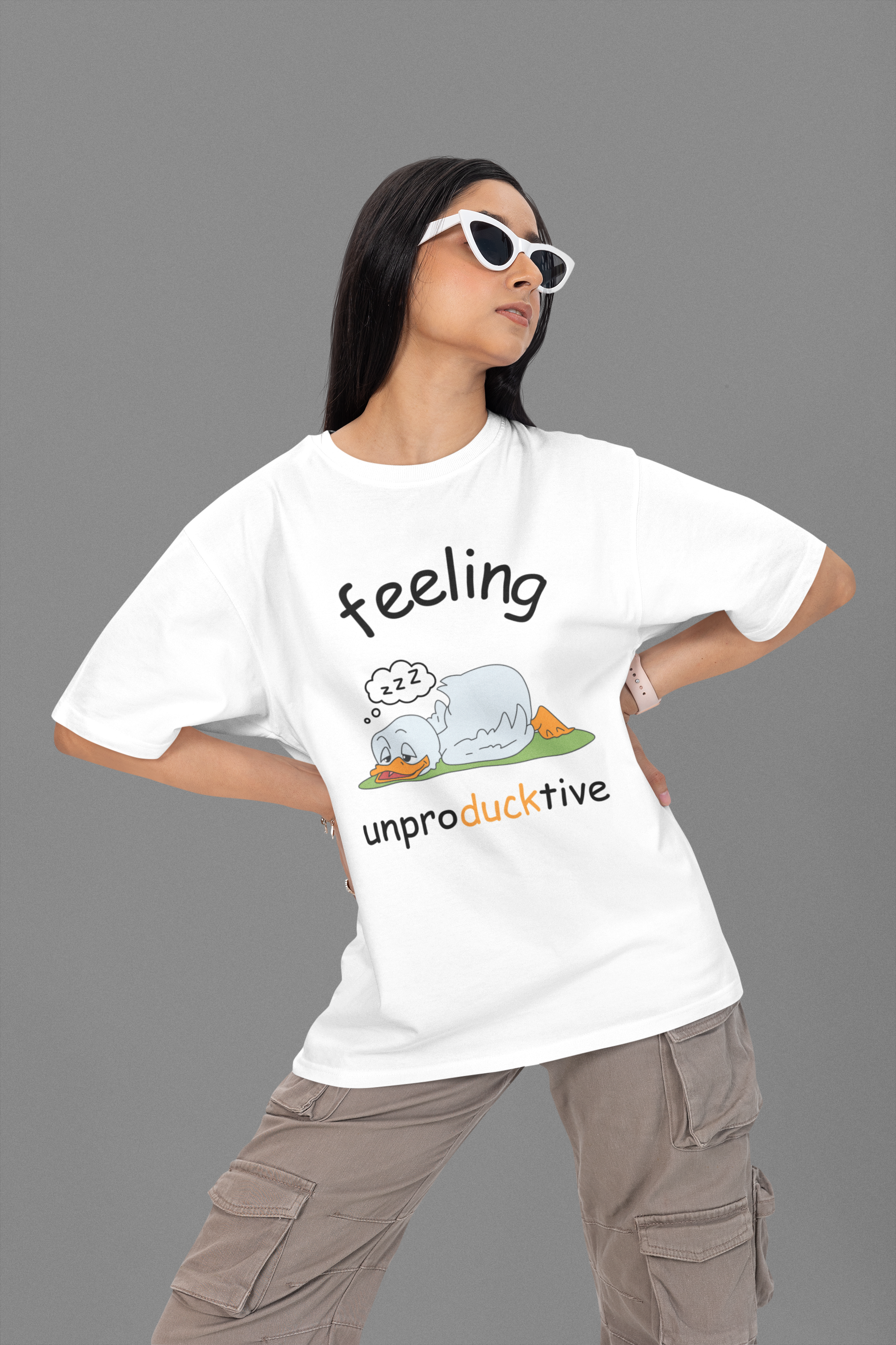 UnproDUCKtive Oversized T-shirt